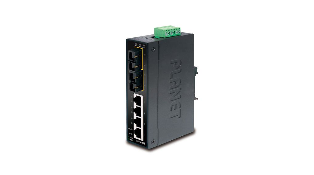 Planet ISW-621T, Unmanaged 6 Port Industrial Ethernet Switch