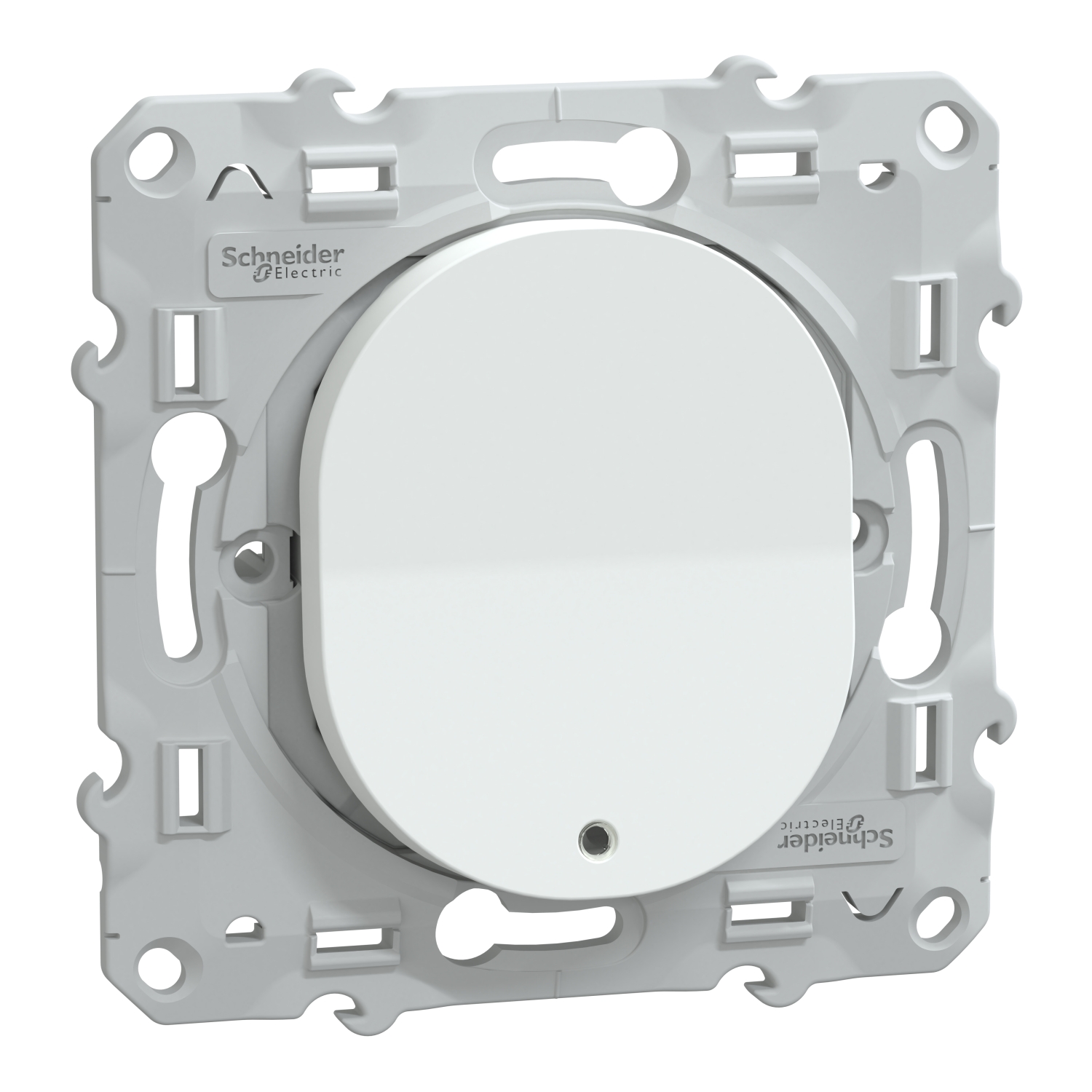 Schneider Electric 2 Way White Switch Mechanism 10A, Ovalis C Series Series