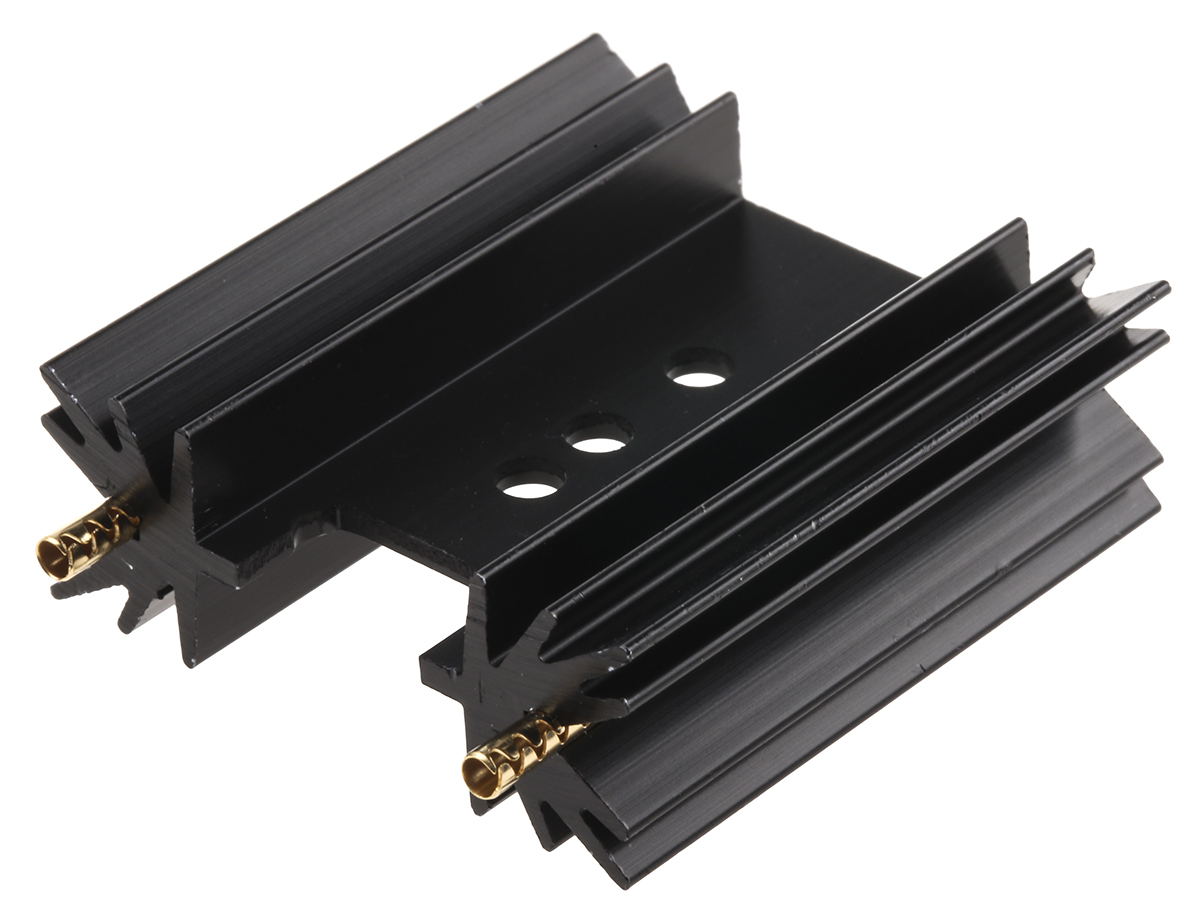 Fischer Elektronik Heatsink, 11K/W, 38.1 x 34.9 x 12.7mm, Clip