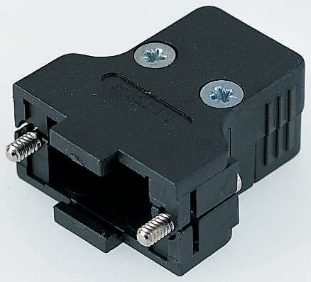 FCT from Molex FKH Series ABS D Sub Backshell, 15 Way