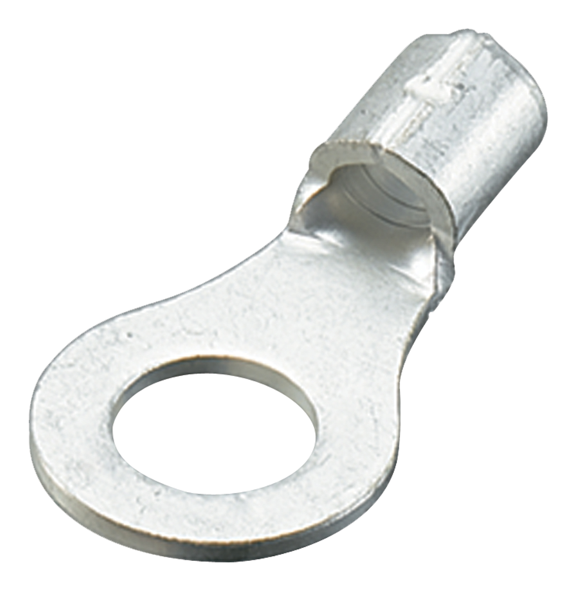 Nichifu, R1.25 Uninsulated Ring Terminal, M6 Stud Size, 0.25mm² to 1.65mm² Wire Size
