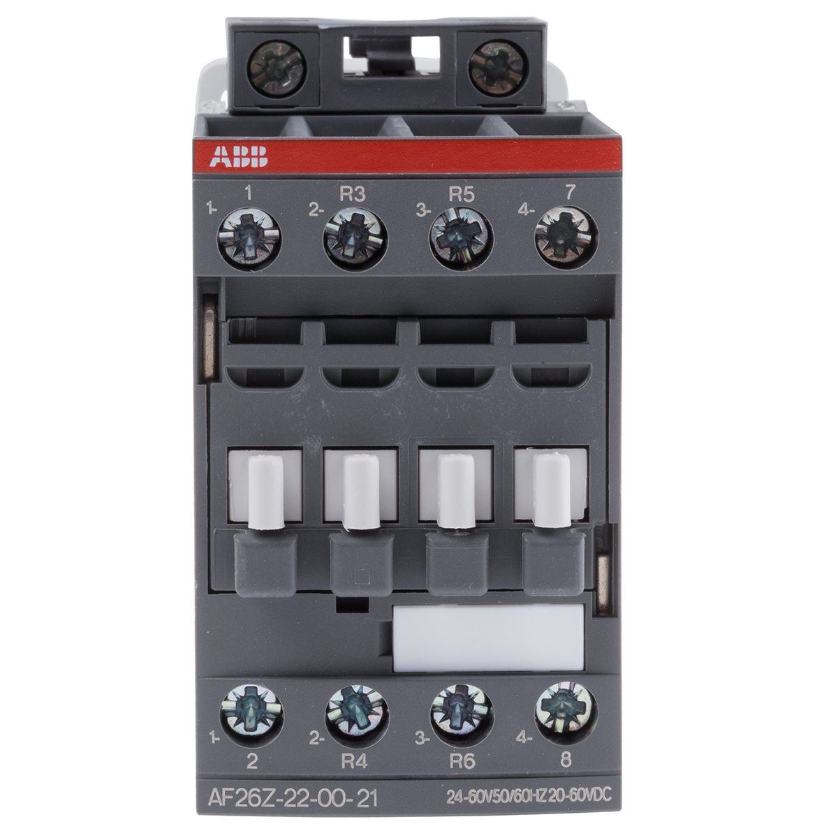 ABB AF26Z Contactor, 24 V Coil, 4-Pole, 45 A, 11 kW 60 V, 2 NO/2 NC, 690V