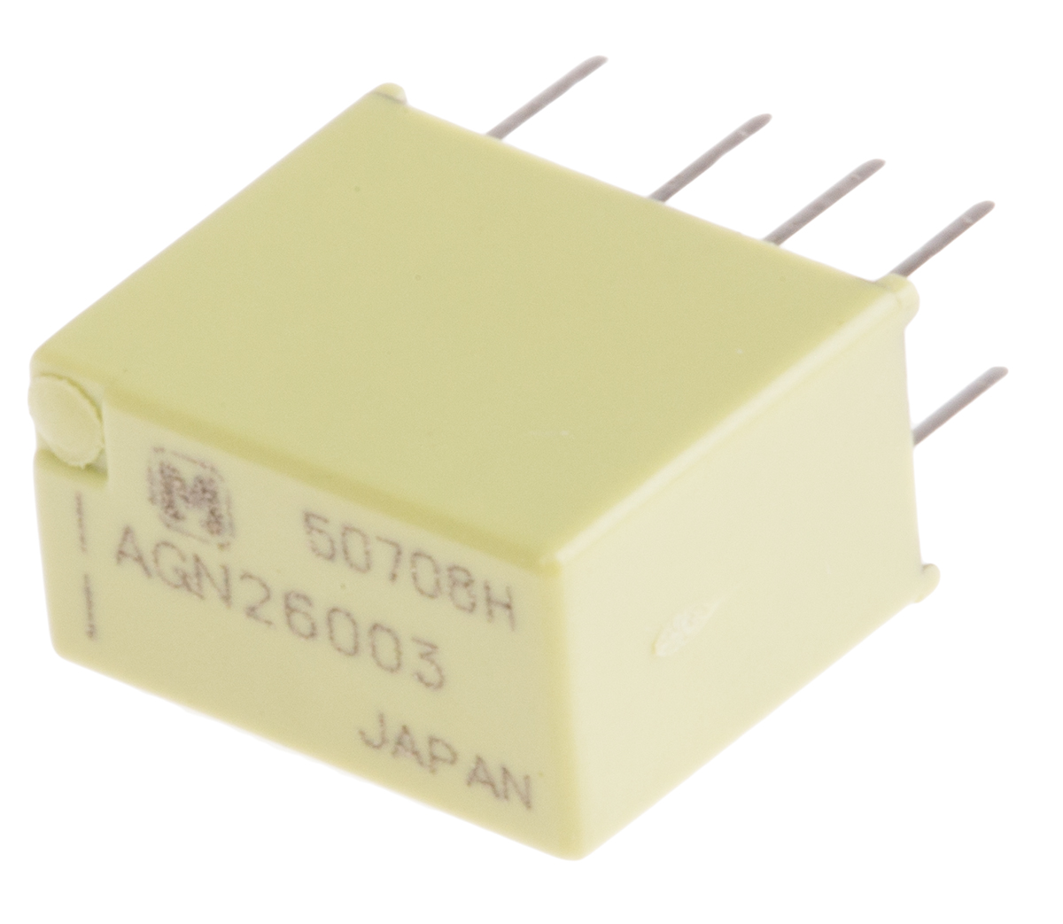 Panasonic Surface Mount Signal Relay, 3V dc Coil, 1A Switching Current, DPDT