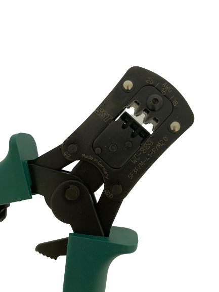 JST WC Hand Ratcheting Crimp Tool for SF3F Contacts, SF3M Contacts, 0.5mm² Wire