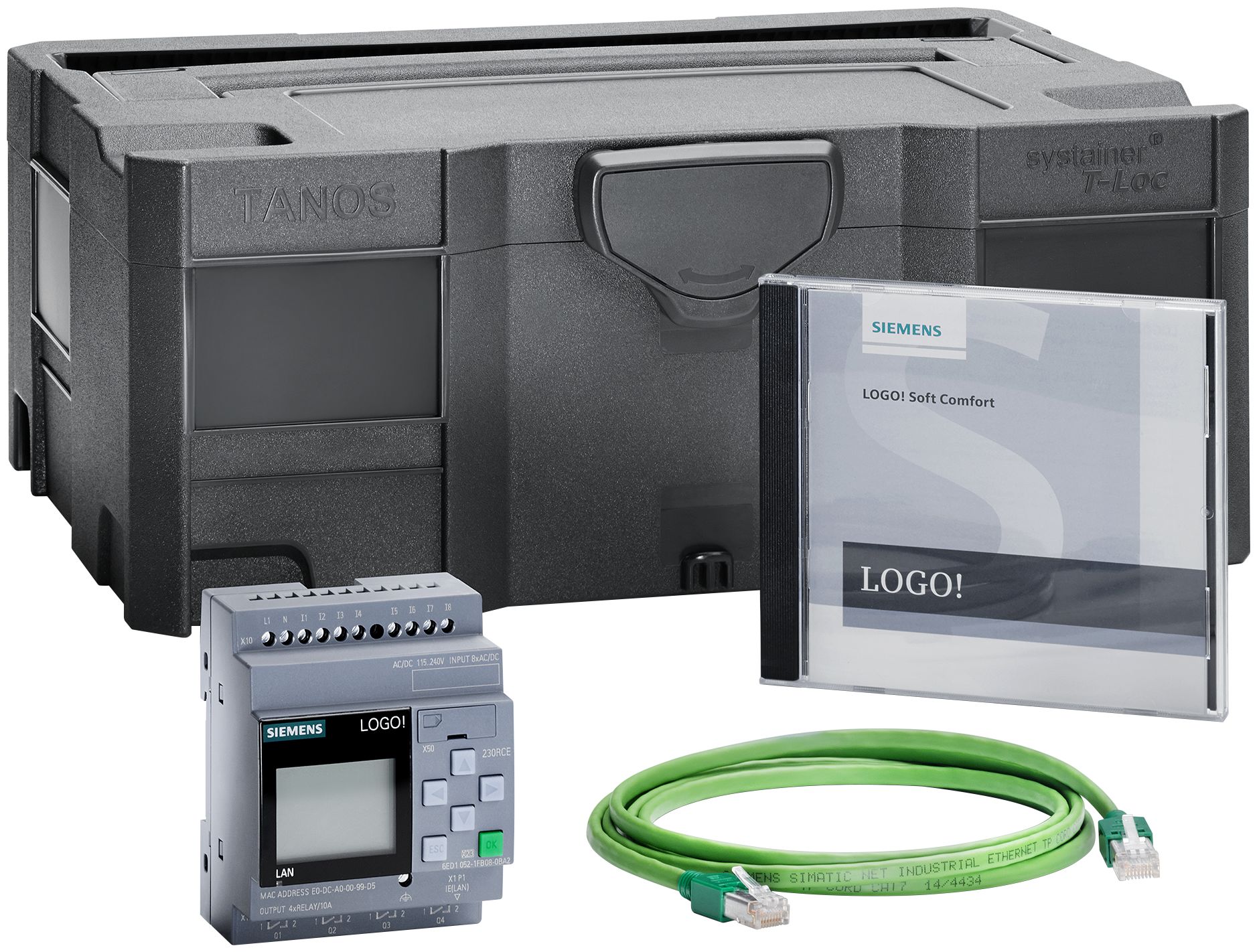 Siemens LOGO Series Starter Kit for Use with LOGO Starter Kit 230RCE V8.4