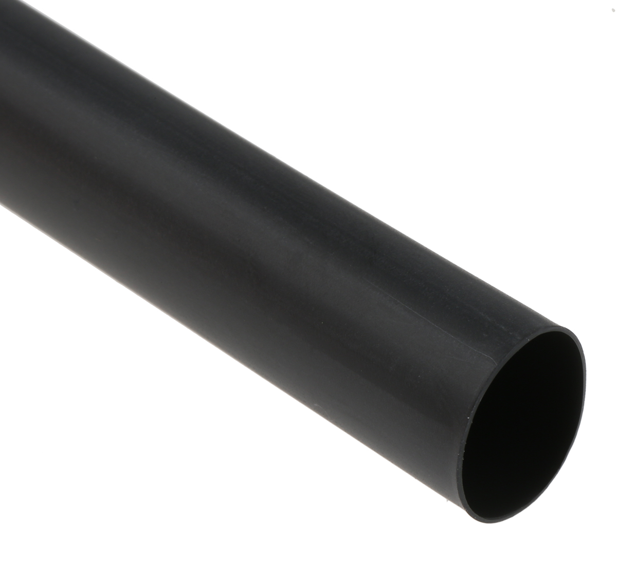 TE Connectivity Adhesive Lined Heat Shrink Tubing, Black 12mm Sleeve Dia. x 1.2m Length 4:1 Ratio, HTAT Series