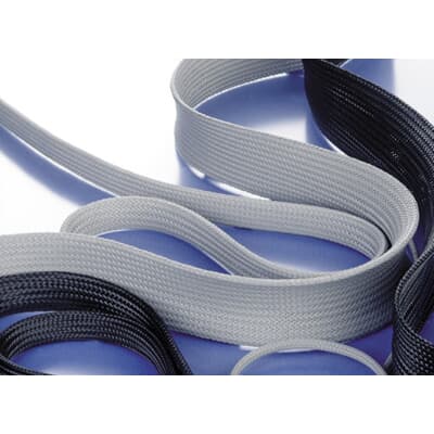 Braided Polyester Black Cable Sleeve, 25m Length, G.PX Series