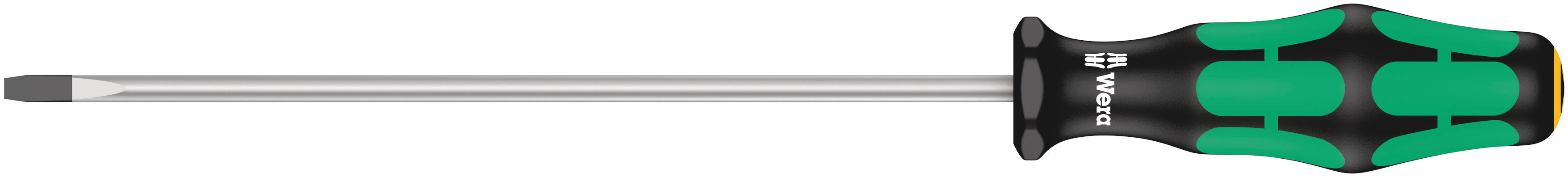 Wera Slotted  Screwdriver, 3 mm Tip, 150 mm Blade, 231 mm Overall
