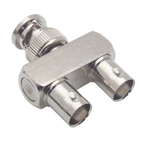 L-Com Straight Coaxial Adapter BNC Plug to BNC Socket