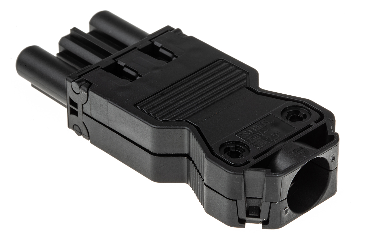 Wieland GST18i3 Series Mini Connector, 3-Pole, Female, Cable Mount, 20A, IP20