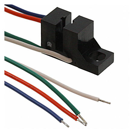 OPB821S5Z Optek, Through Hole Slotted Optical Switch, Transistor Output