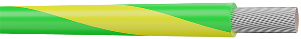 AXINDUS UL1015 Series Green/Yellow Hook Up Wire, 18 AWG, 305m, PVC Insulation, UL101518VJ