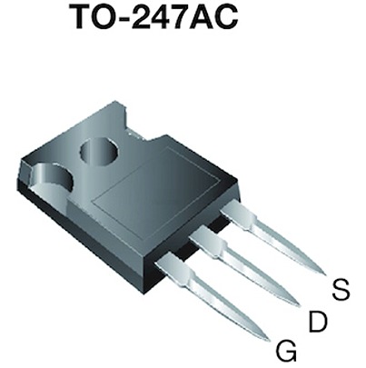 Vishay EF Type N-Channel Single MOSFETs, 8 A, 800 V Enhancement, 3-Pin TO-247AC SIHG11N80AEF-GE3
