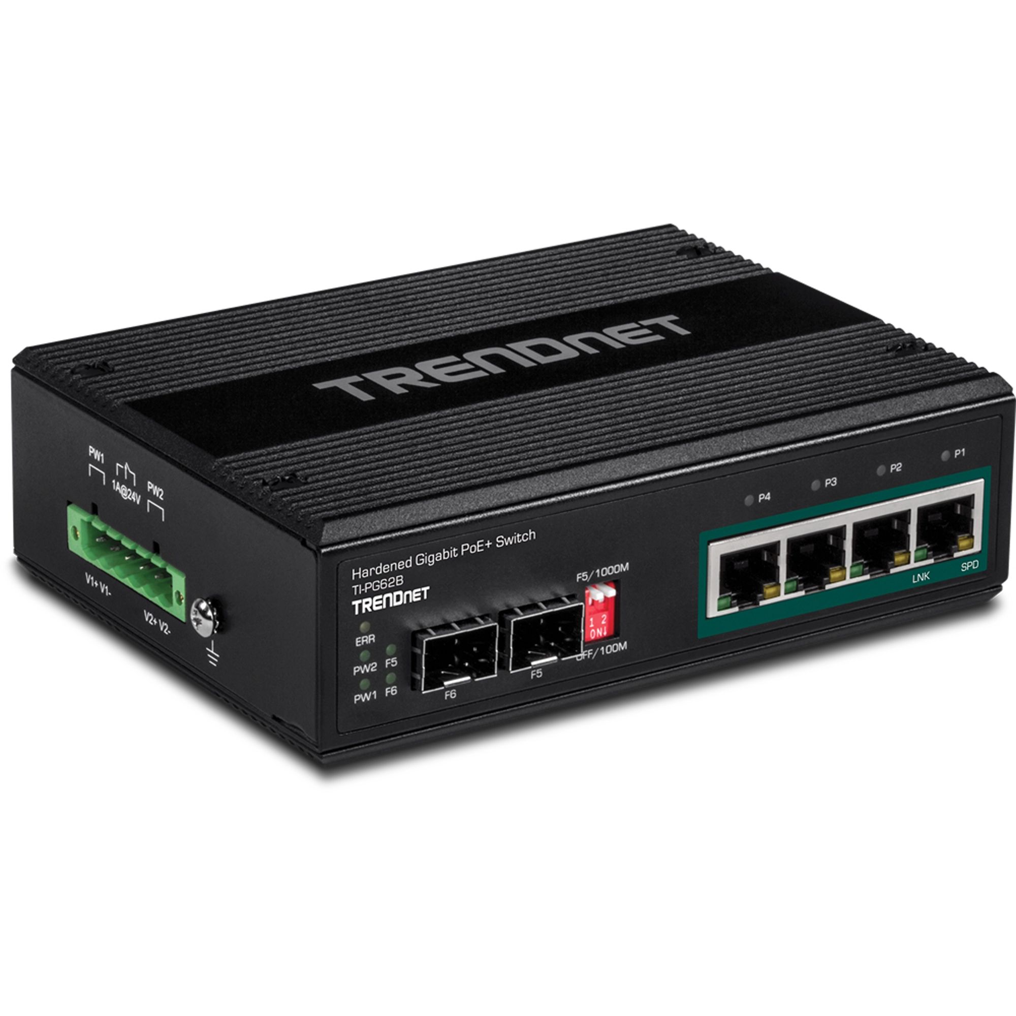 6-port Gigabit PoE+