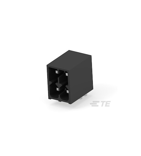 TE Connectivity 2842 Series PCB Terminal Block, 4-Contact, 3.5mm Pitch, Board Mount, 2-Row, Through Hole Termination