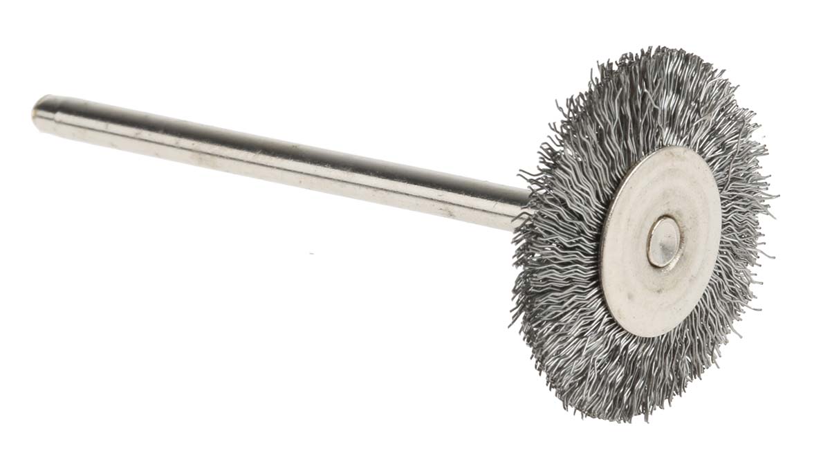 RS PRO Steel Circular Abrasive Brush, 21.6mm Diameter