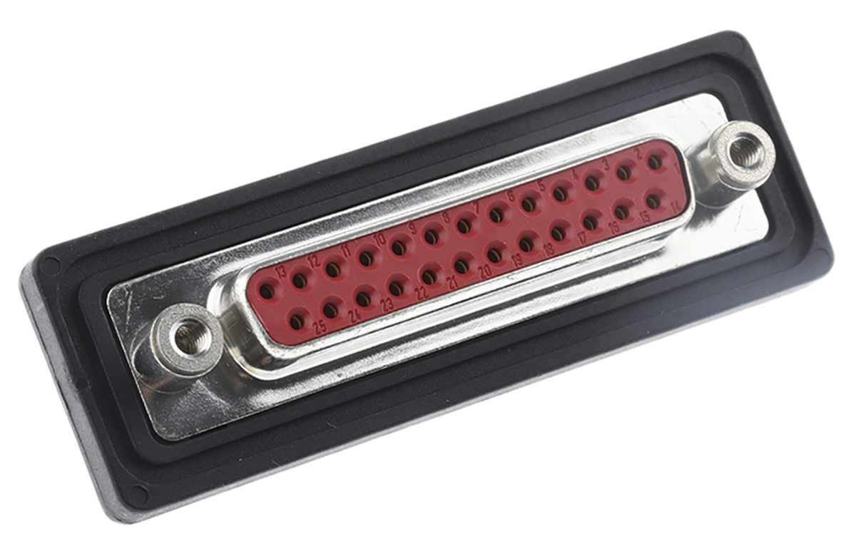 FCT from Molex FWD 25 Way Panel Mount D-sub Connector Socket