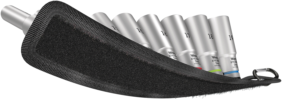 Wera 3/8 in Deep Socket Set