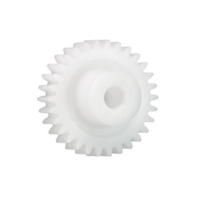 Igus Iguform S270 12 Teeth Spur Gear, 2 Module, 8mm Bore Diam, 24mm Pitch Diam, 18.5mm Hub Diam