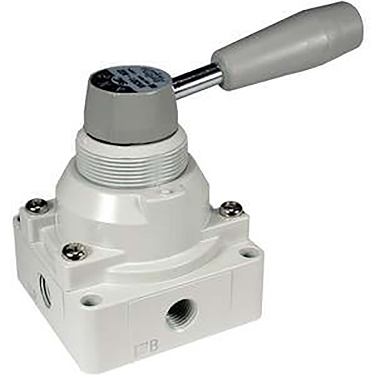 SMC Handle 4/2 Pneumatic Manual Control Valve VH Series, Rc 1/4, 1/4in, III B