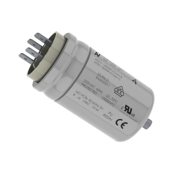 KEMET C87 Polypropylene Film Capacitor, 470V ac, ±5%, 3μF, Through Hole