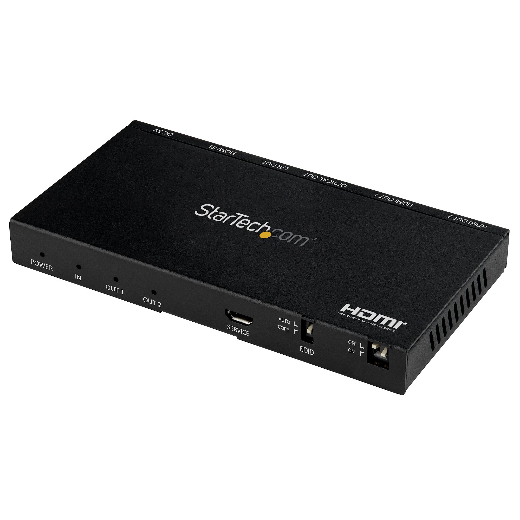 StarTech.com 2 Port 1 Input 1 Output HDMI Splitter  - up to 4K