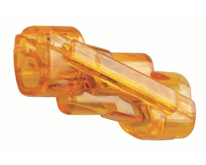 Ideal Industries, SpliceLine Wire Splice Wire Splice Connector, Blue, Insulated 14 AWG