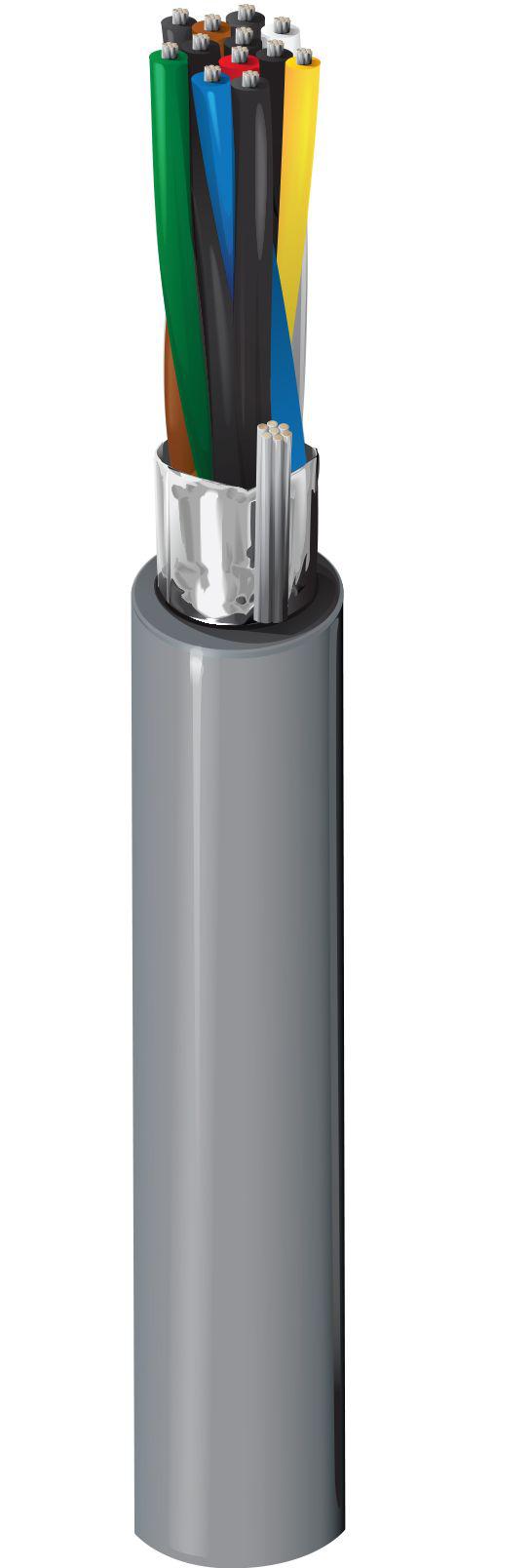 Belden 9506 Series Data Cable, 6 Pairs, 12 Cores, 0.2 mm², Screened, 24 AWG, 152m, Screened Shield, Twisted Pair Cable