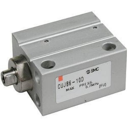 SMC Pneumatic Cylinder - CUJ Series, Double Acting Acting