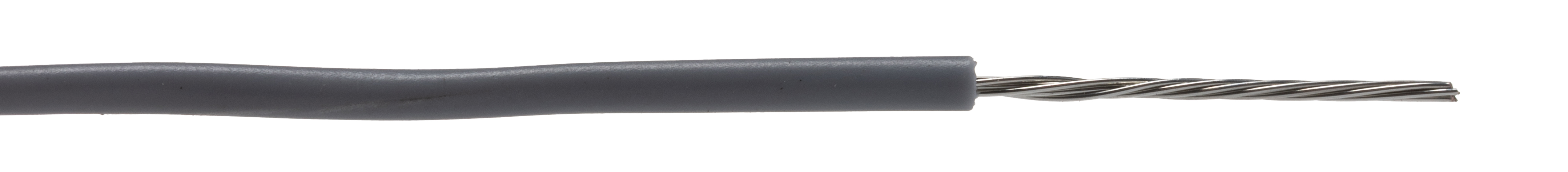 RS PRO Grey 24AWG Hook Up Wire, 24AWG, 7/0.2mm, 305m, PVC Insulation