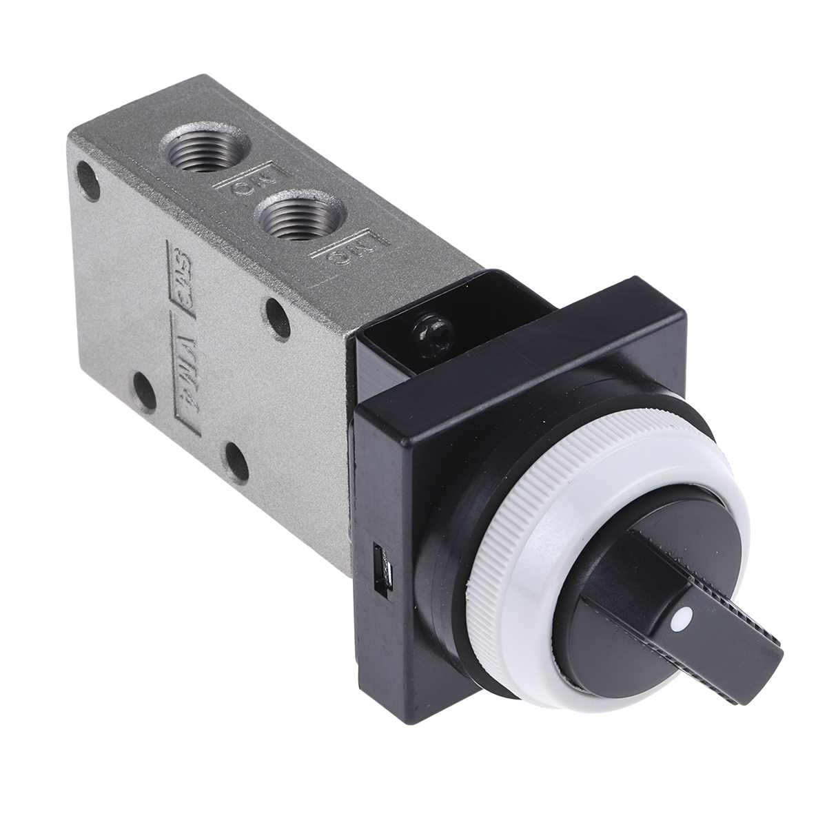 SMC Twist Selector 3/2 Pneumatic Manual Control Valve VM400 Series, Rc 1/8, 1/8in, III B