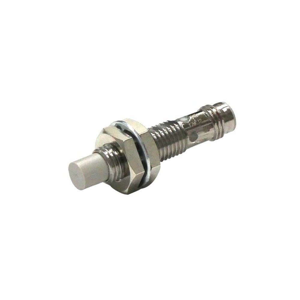 Omron Inductive Threaded Barrel Proximity Sensor, M8, 4 mm Detection, PNP NC, 10 → 30 V dc