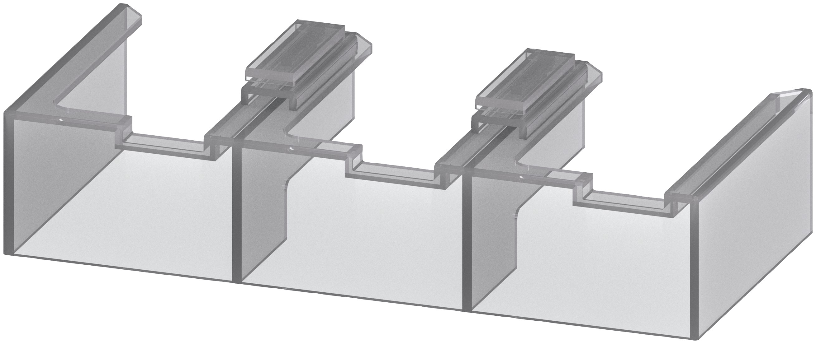 Siemens SIRIUS Contactor Terminal Cover for use with 3RB105, 3RT1.5, 3RW40, 3RW442, 3RW443, Box Terminal Block, Size S6