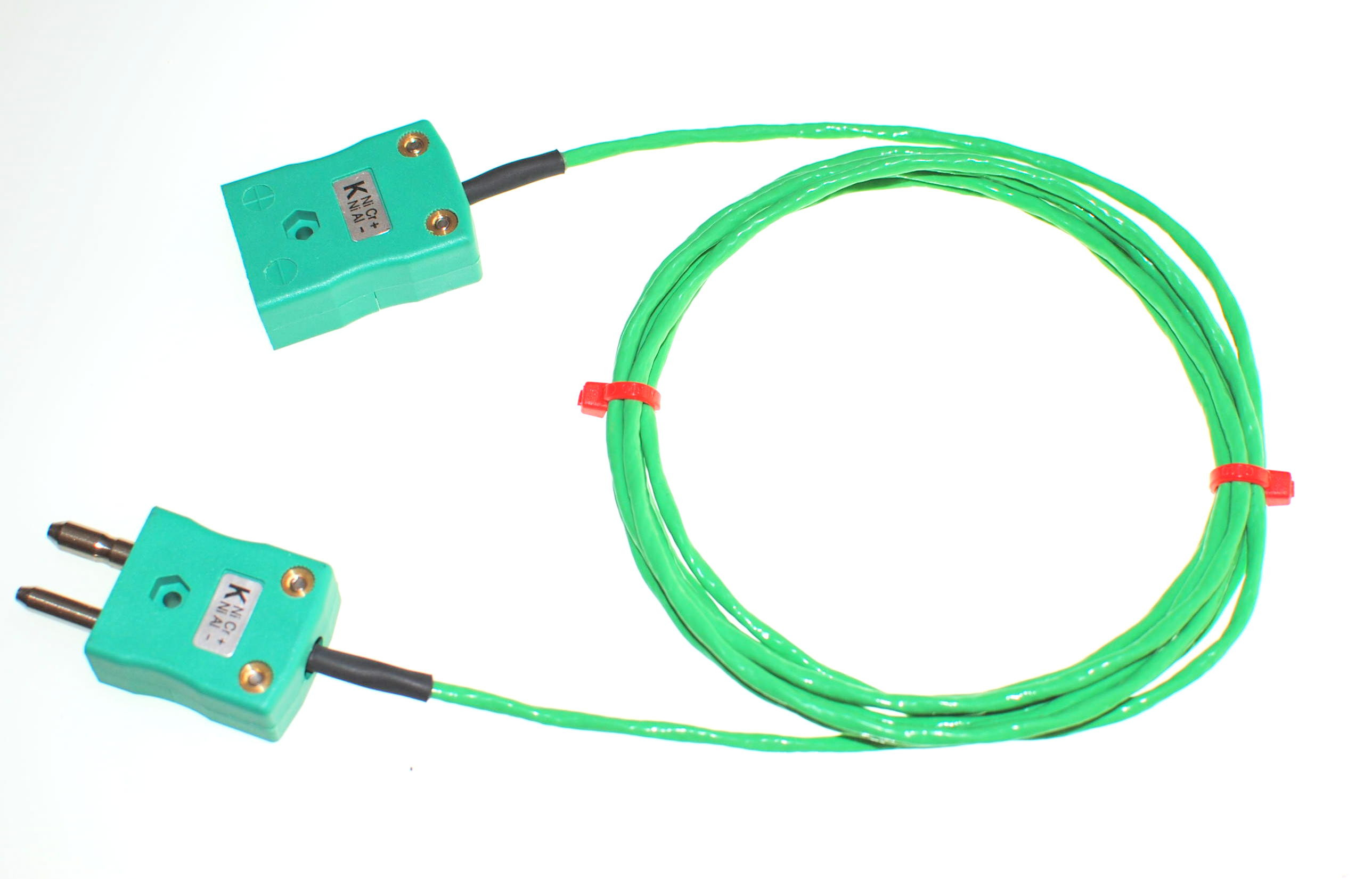 RS PRO Type K Thermocouple Cable/Wire Extension Lead, 10m, Unscreened, PFA Insulation, +260°C Max, 7/0.2mm