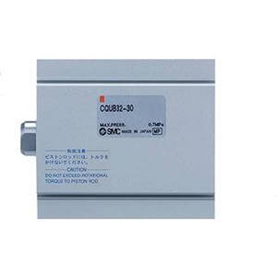 SMC Pneumatic Compact Cylinder - CQUB32-15 32 mm Bore, 15 mm CQUB Series, Double Acting Acting