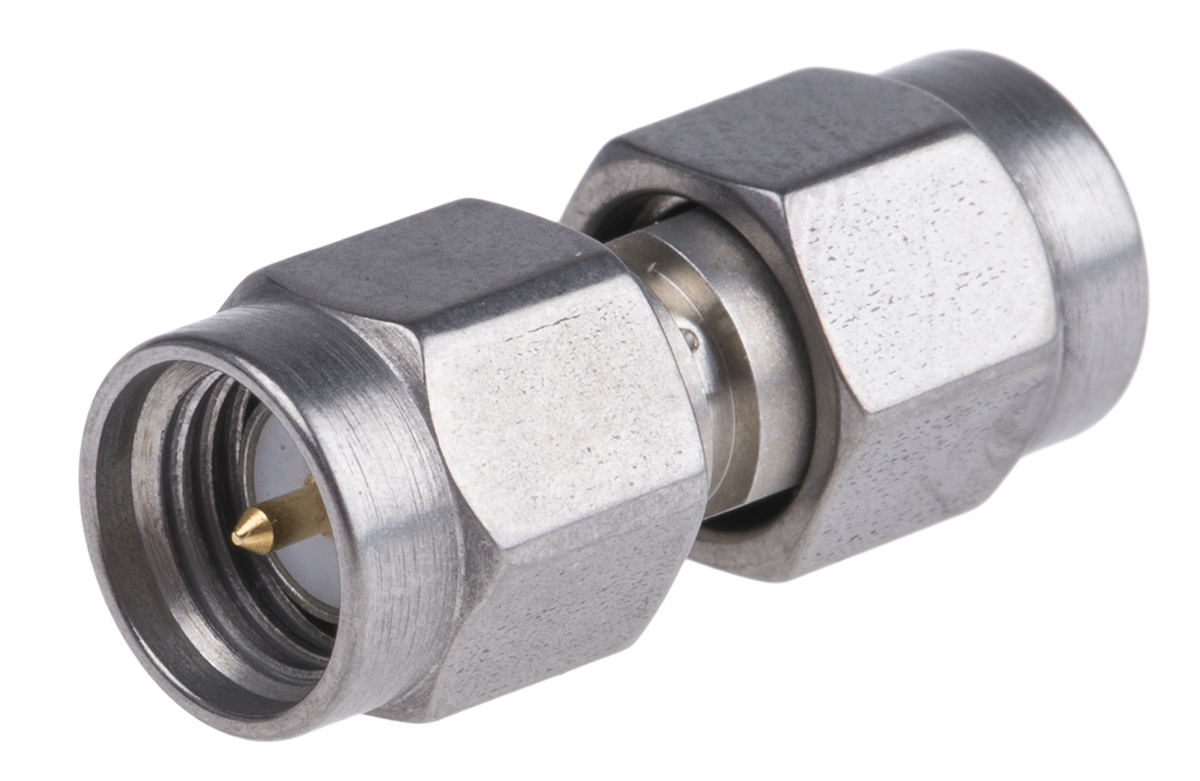 Radiall Straight 50Ω RF Adapter SMA Plug to SMA Plug 18GHz