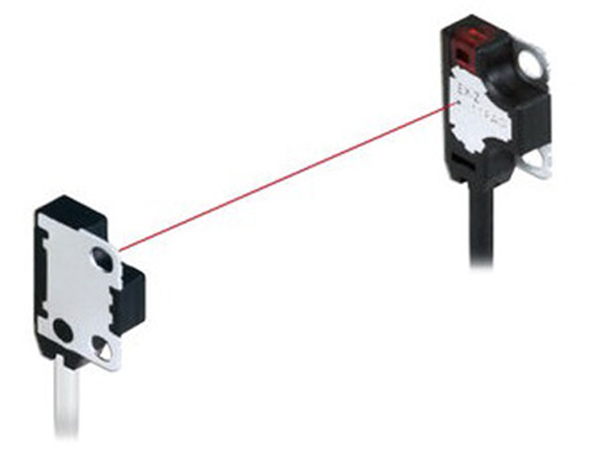 Panasonic Through Beam Photoelectric Sensor, Block Sensor, 50 mm Detection Range