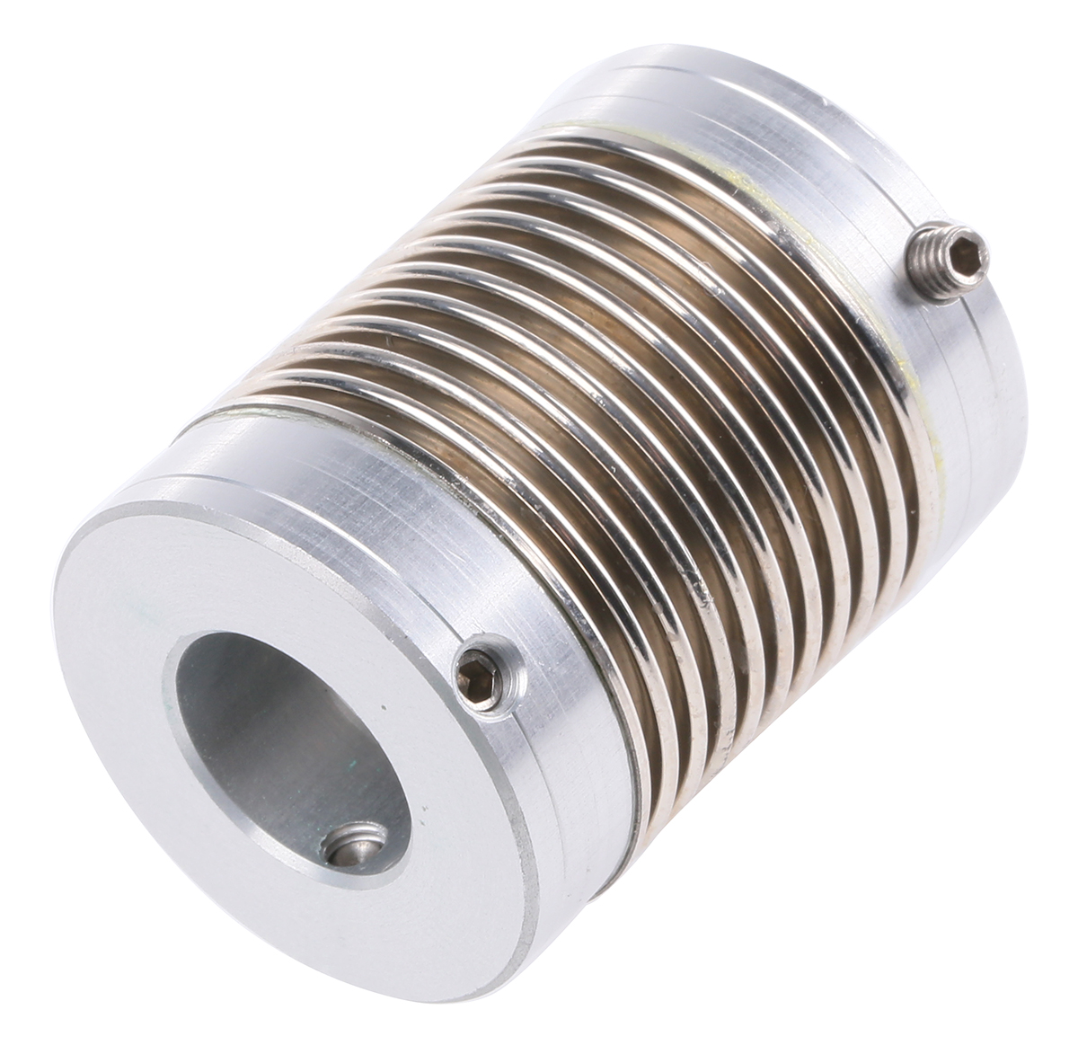 Huco Bellows Coupling, 25mm Outside Diameter, 12mm Bore, 33mm Length Coupler
