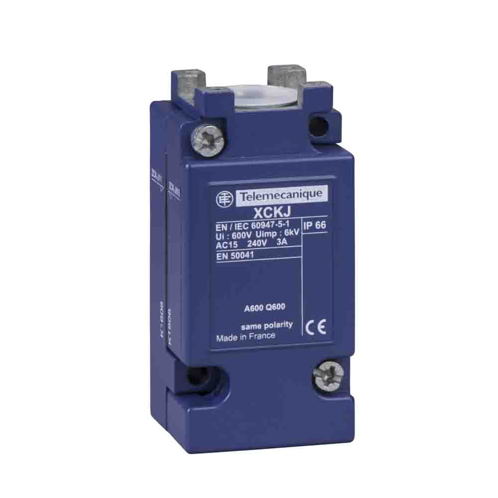 Telemecanique Sensors ZCKJ Series Limit Switch, 2CO, IP66, DP, Metal Housing, 500V ac Max, 10A Max
