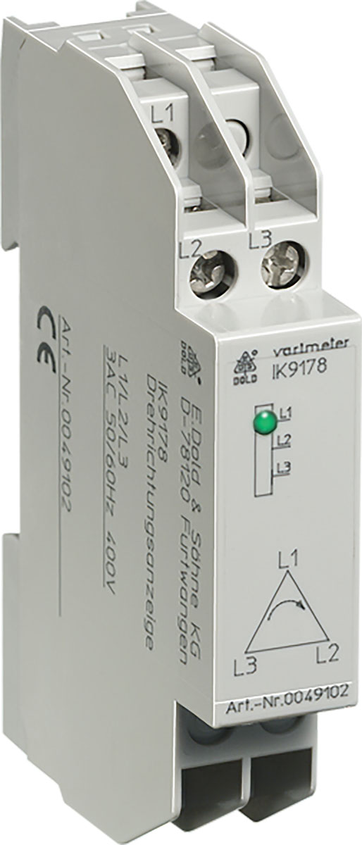 Dold Phase Monitoring Relay, 3 Phase, DIN Rail