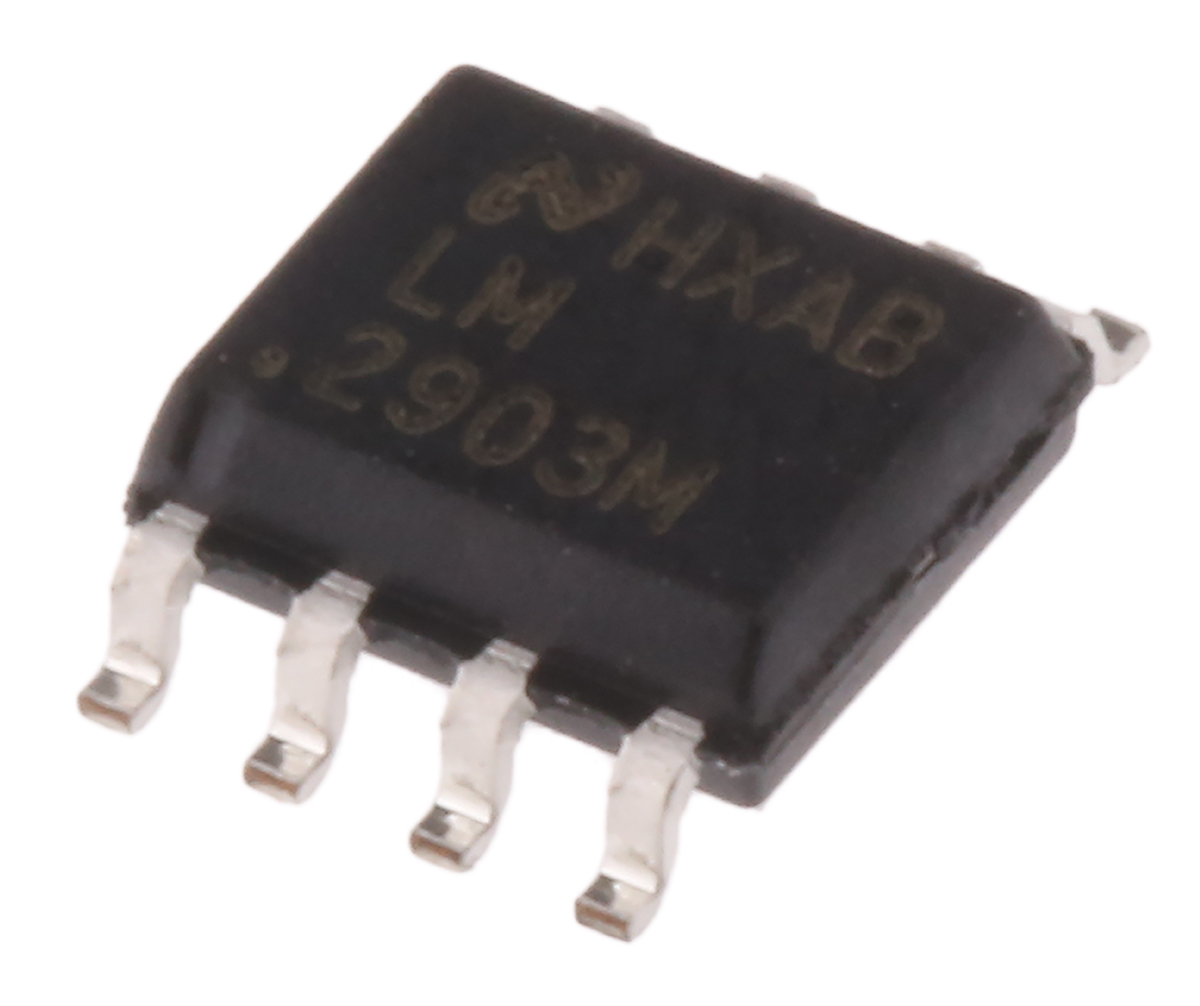 LM2903M/NOPB Texas Instruments, Dual Comparator, Open Collector O/P, 1.5μs 3 → 28 V 8-Pin SOIC