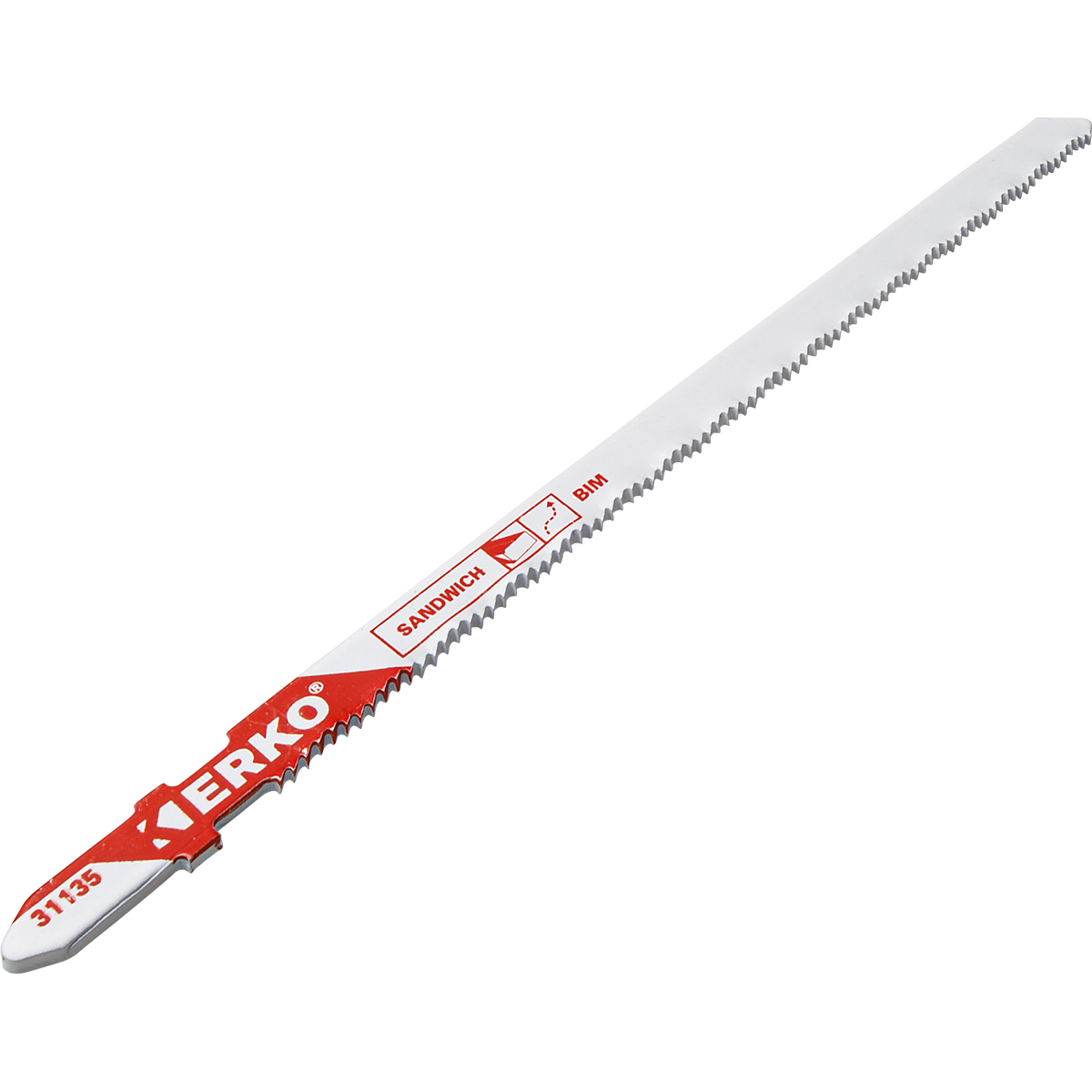 ERKO, 18 Teeth Per Inch Metal 130mm Cutting Length Jigsaw Blade, Pack of 5