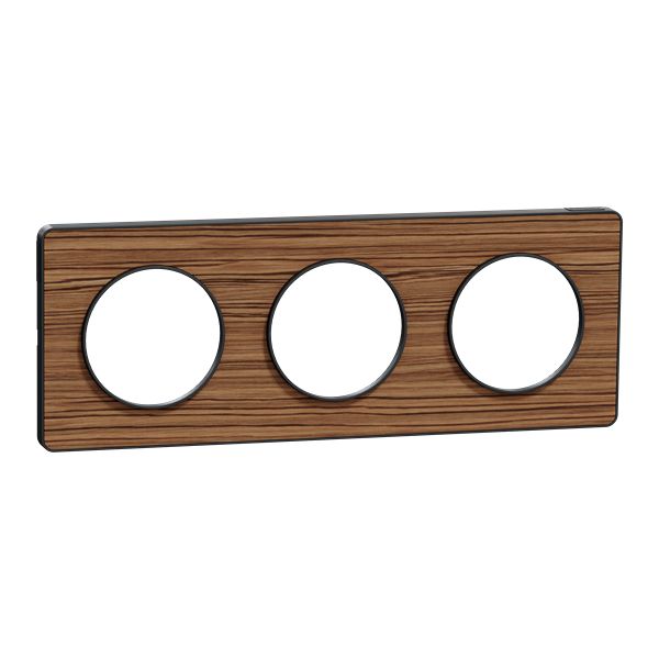 Schneider Electric Anthracite 3 Gang Cover Plate