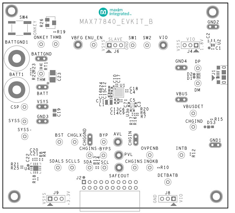 Maxim Integrated MAX77840EVKIT#, Evaluation Kit Operational Amplifier Development Kit for MAX77840 for MAX77840EVKIT#