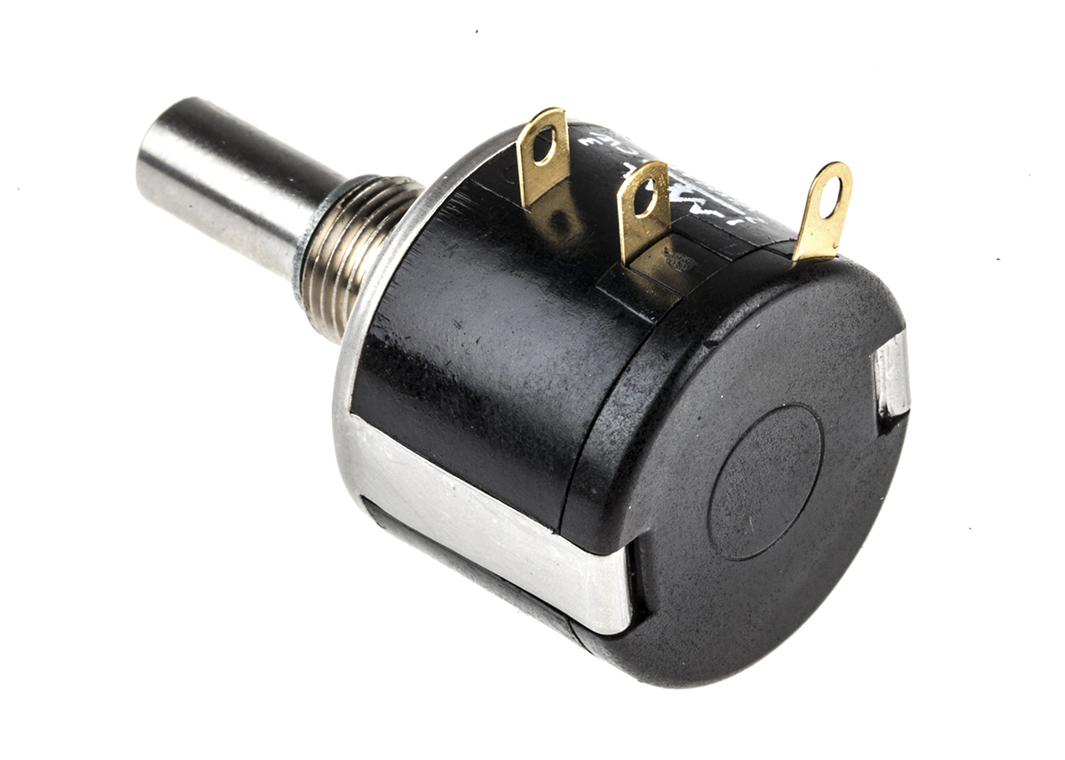 Vishay 534 10kΩ Rotary Potentiometer 10-Turns 1-Gang Panel Mount, 534B1103JC8872