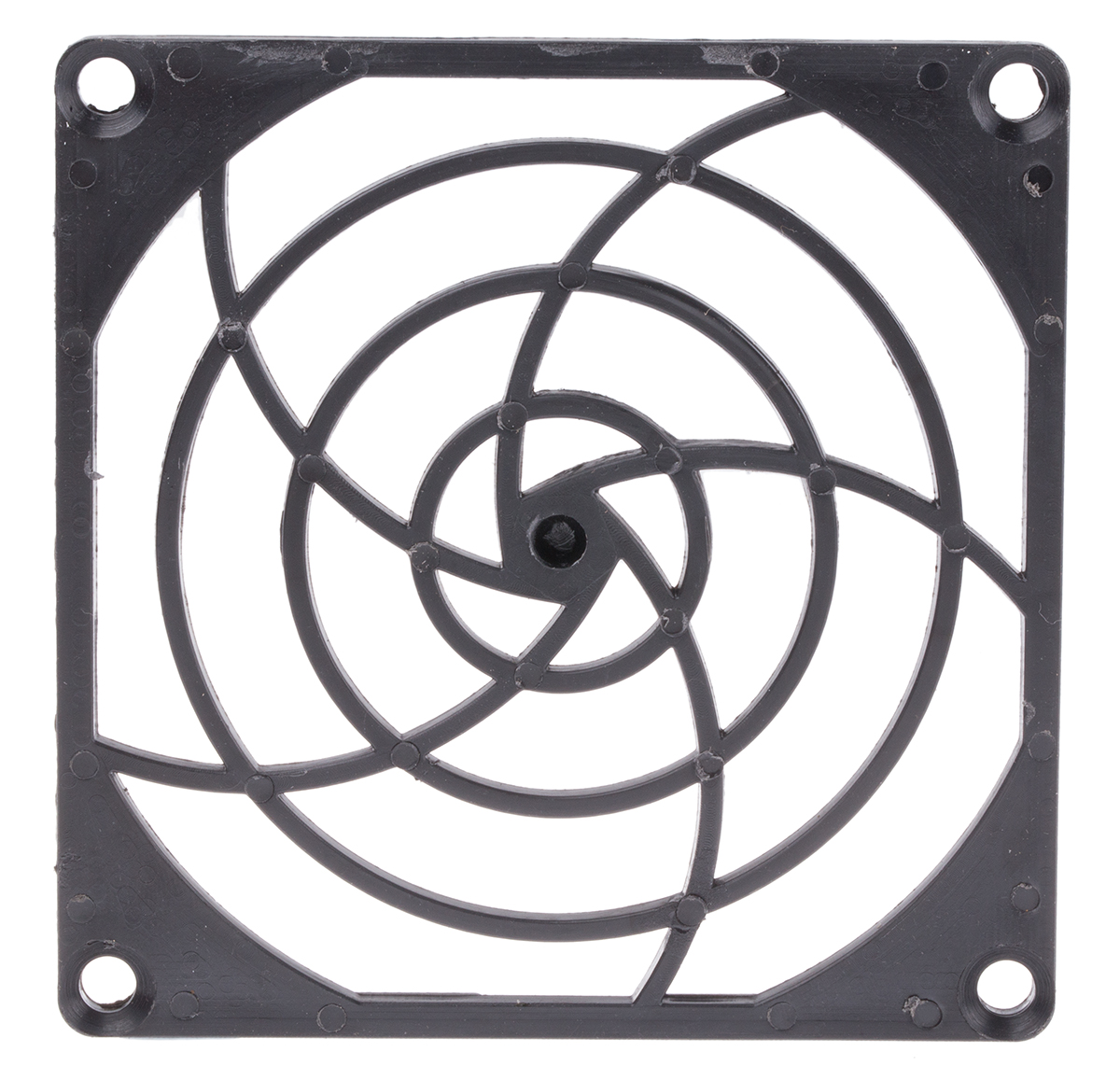 RS PRO PBT Finger Guard for 92mm Fans, 82.5mm Hole Spacing, 92 x 92mm