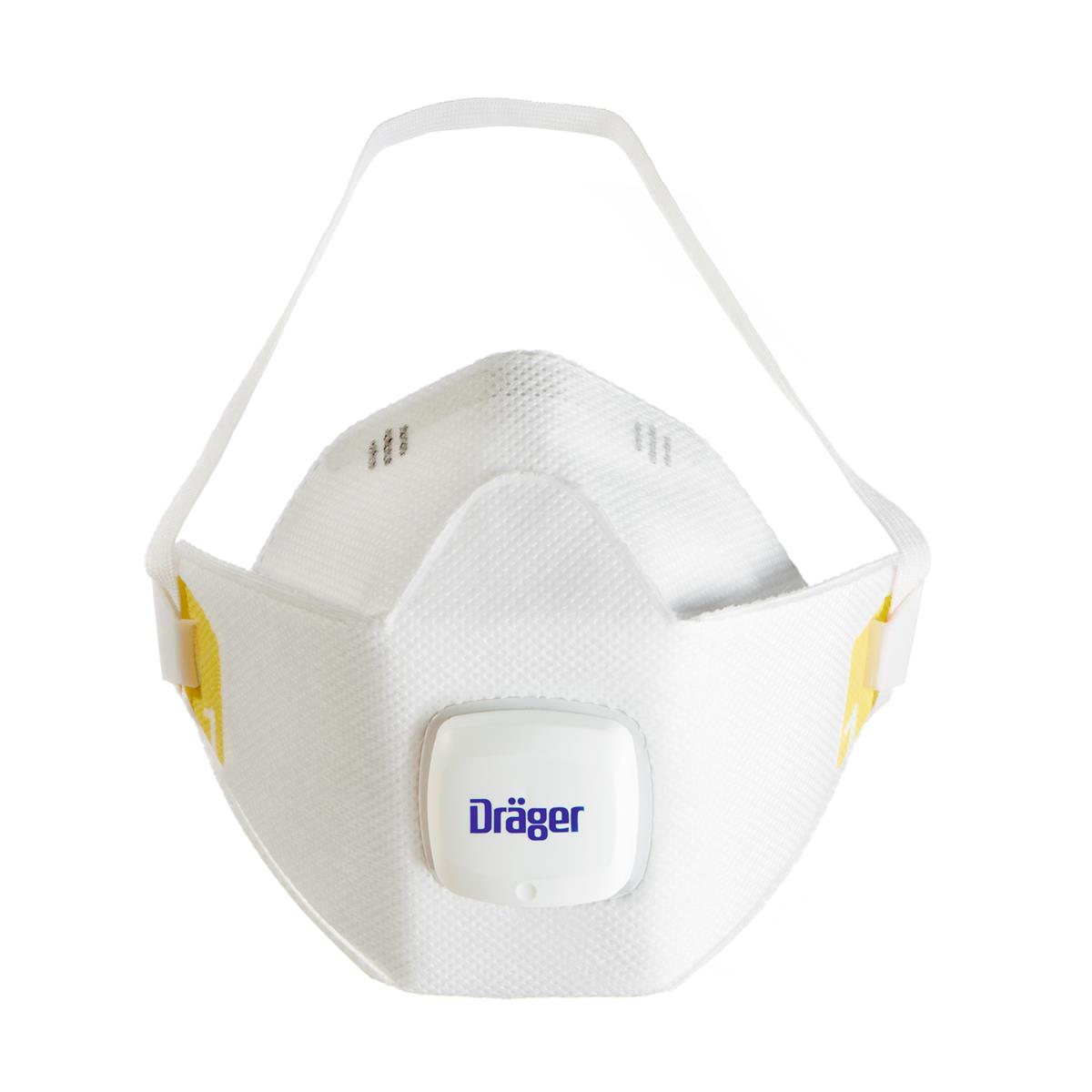 DRAEGER X-plore 1910 Series Disposable Respirator, FFP1, Non-Valved, Fold Flat