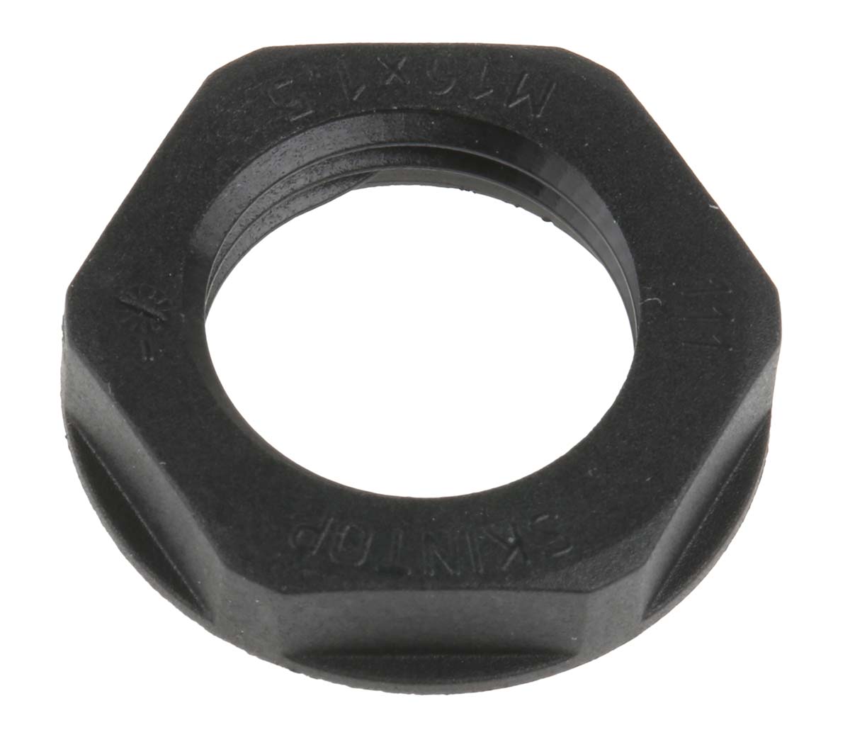 Lapp Black Flame Retardant Fibreglass PA Cable Gland Locknut, M16 Thread, IP68