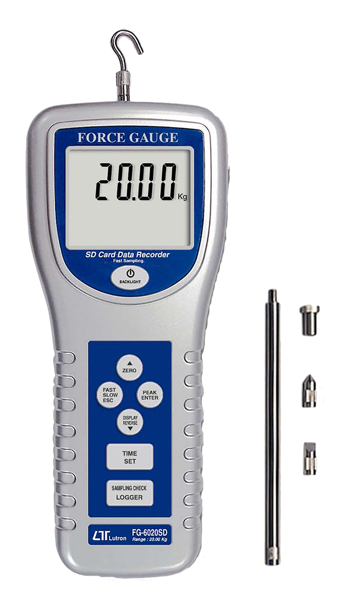 RS PRO Force Gauge RS232, USB, Range: 196N, With RS Calibration
