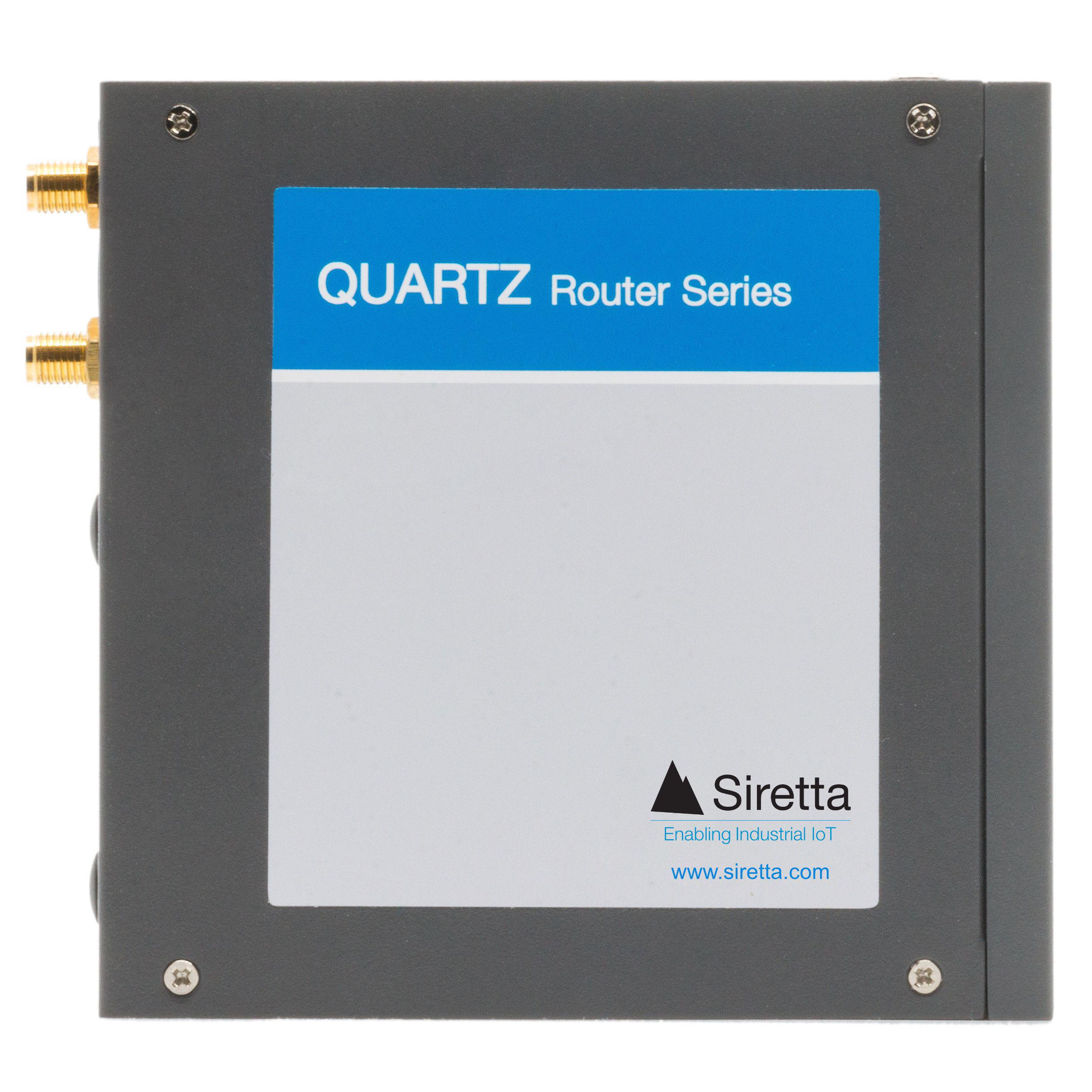 Siretta QUARTZ-W22-LTE(EU) + ACCESSORIES 3G, 4G, 1 x RS-232, 2 x LAN, 2 x SIM, 3 x I/O Ports